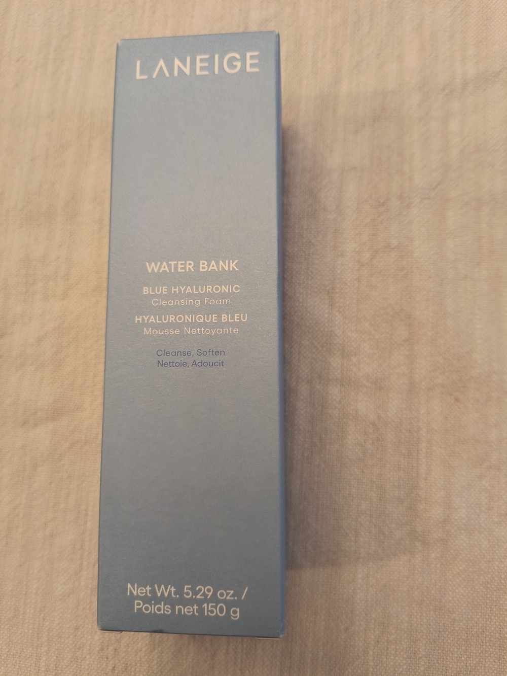 Laneige Water Bank Blue Hyaluronic Cleansing Foam - Blue